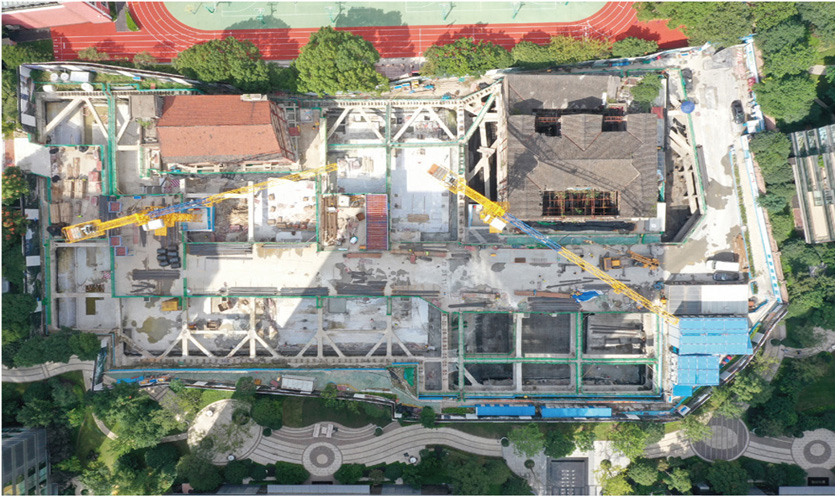 “陆宅”文物建筑平移工程