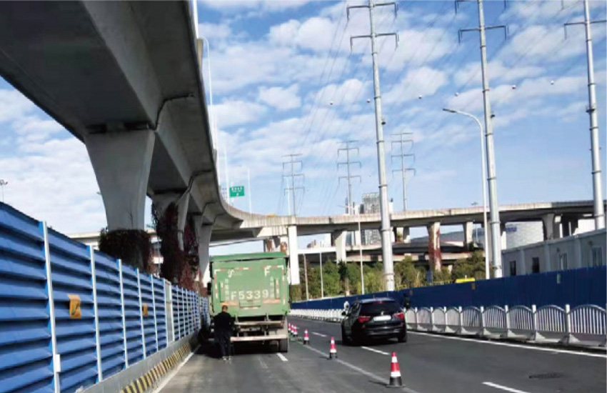 上海杨高中路（罗山路立交~中环立交）改建工程2标段匝道顶升工程